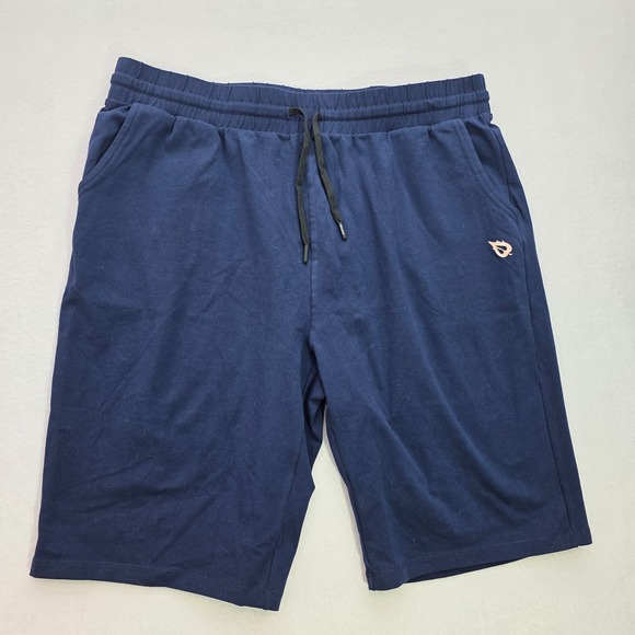 Baleaf Shorts Mens 2XL Navy Pockets Stretch‎ Running Gym - Picture 2 of 7